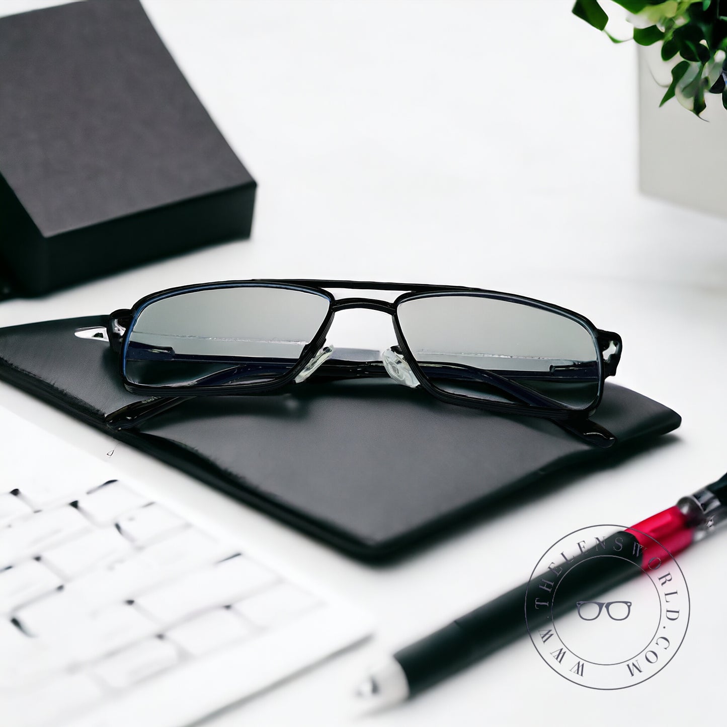 Aculus Frames with anti blue cut glass replaceable with any lenses