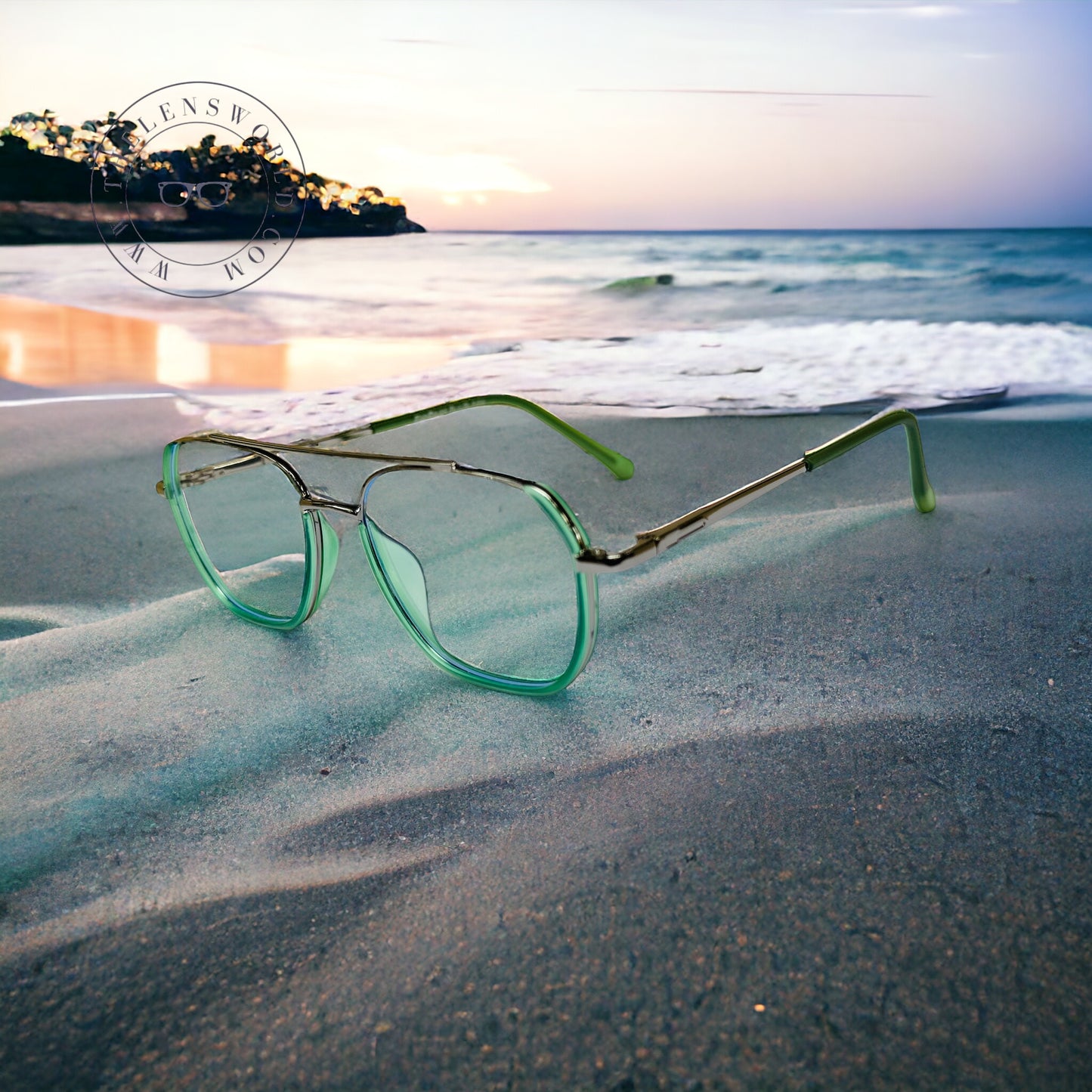 Aculus Frames with anti blue cut glass replaceable with any lenses