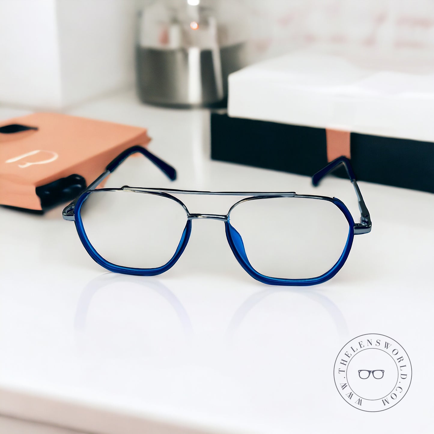 Aculus Frames with anti blue cut glass replaceable with any lenses