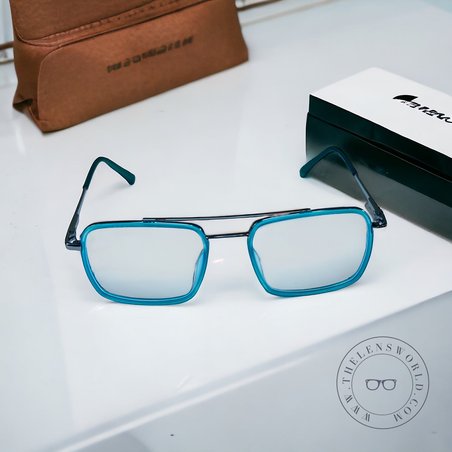 Aculus Frames with anti blue cut glass replaceable with any lenses