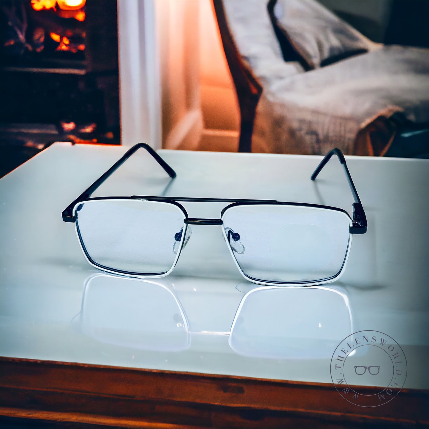 Aculus Frames with anti blue cut glass replaceable with any lenses