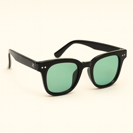Trendy Green Sunglass